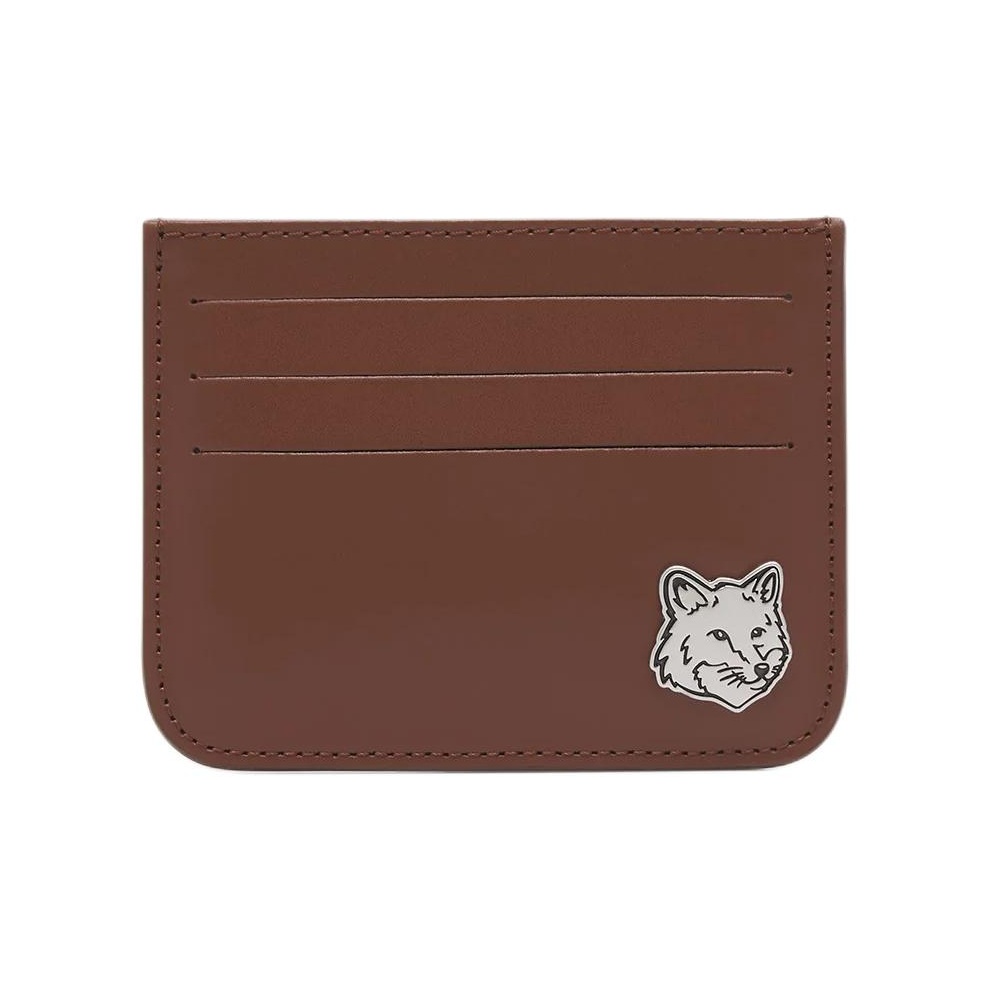 Maison Kitsune shops All-right Fox Passport Pouch/Wallet/Card Holder NWT