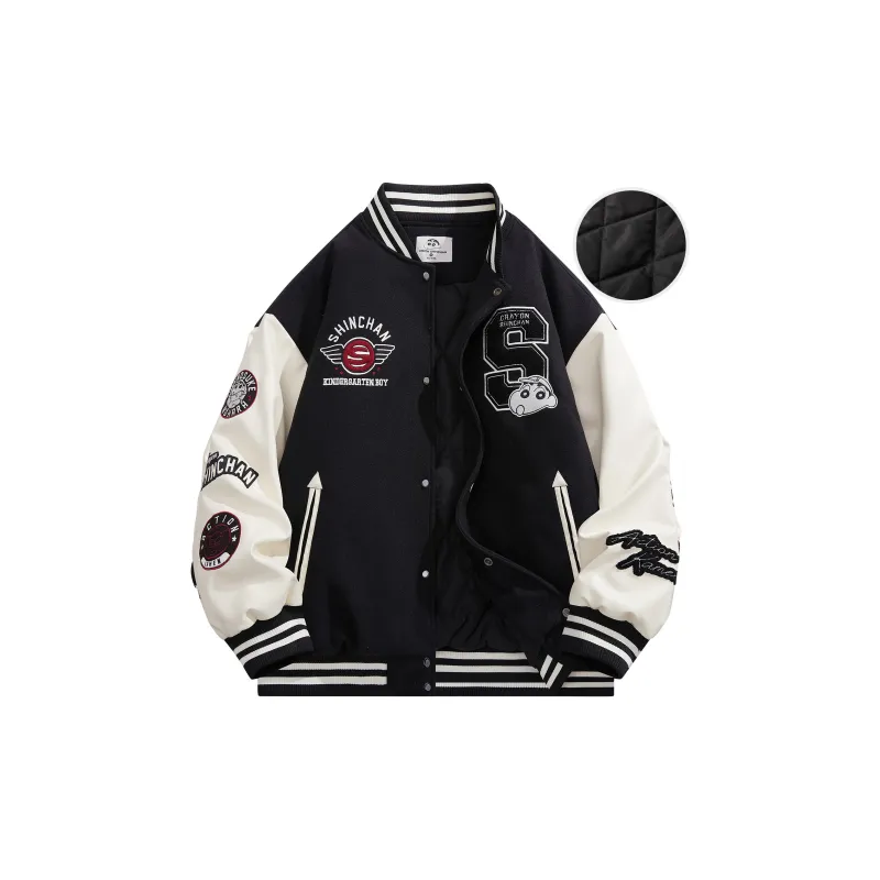 Crayon Shinchan Baseball Jacket Coat Unisex-12