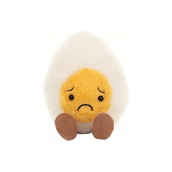 JELLYCAT Fun Food Collection Heartbreaking Egg Boiling Dolls Plush Doll 14cm Height
