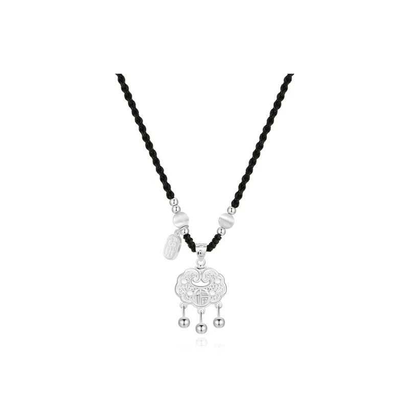 SUCH NICE S999 Fine Silver Necklaces Women's-2