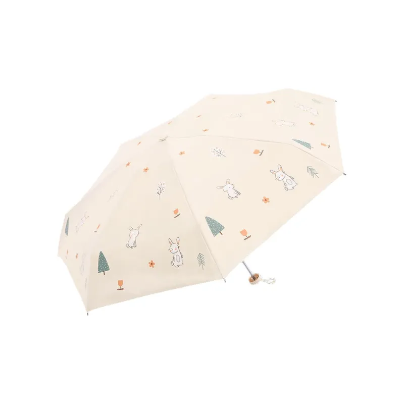 Heavenly Umbrella Ultraviolet Sun And Rain Dual Use Umbrella Vinyl Foldable Portable Sun Umbrella For Unisex-12