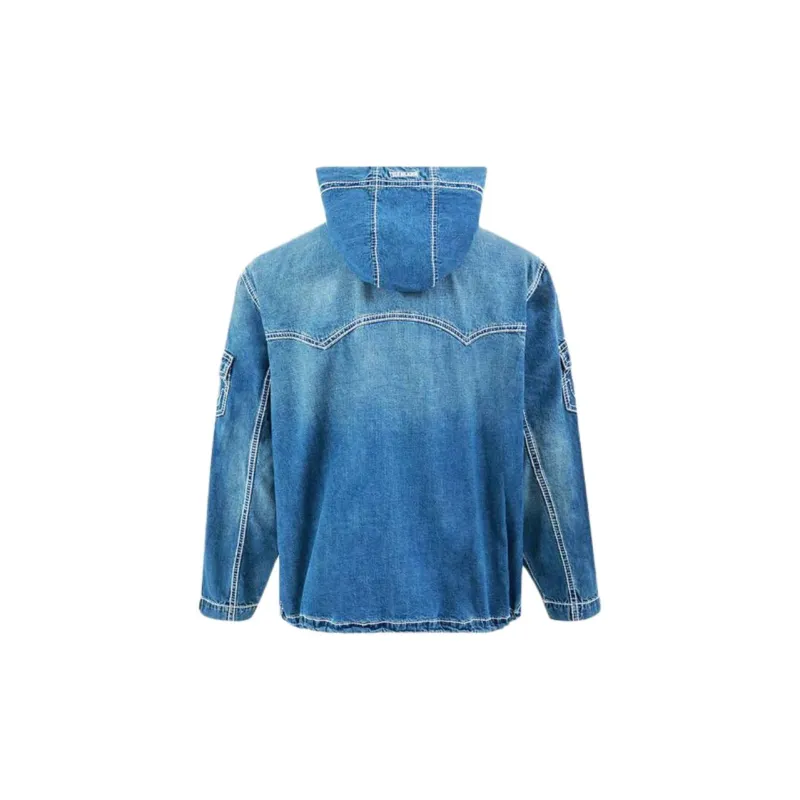 TRUE RELIGION SS24 Denim Jacket Men's Blue-1