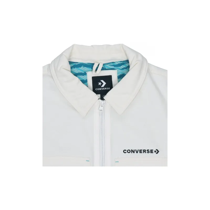 Converse Jacket Unisex Cream White-2