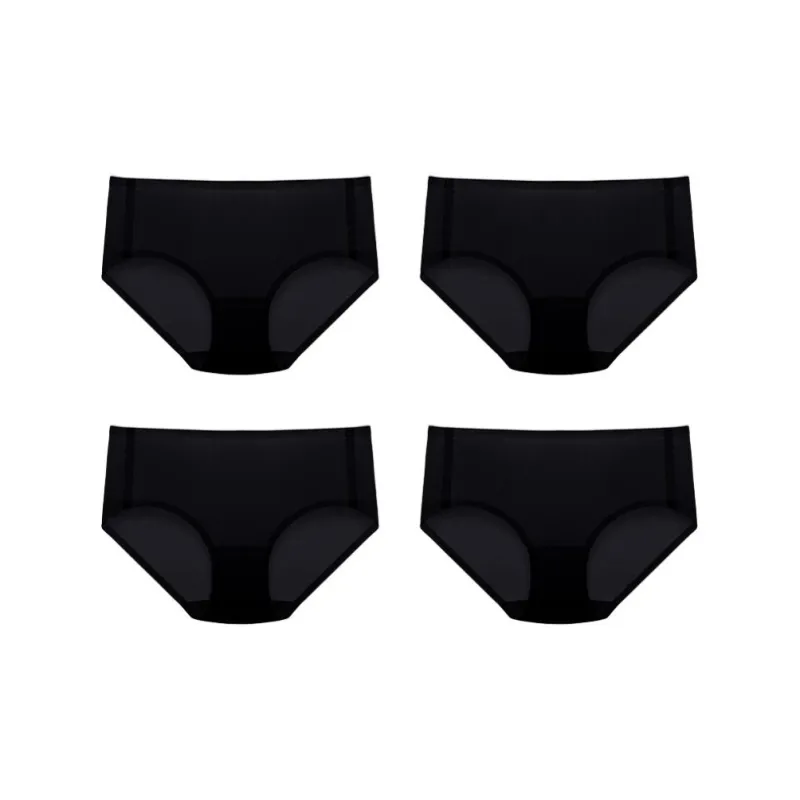 YOUNGYELL 100% Cotton Antibacterial Crotch Low Rise Underpants Women's Combo Set-10