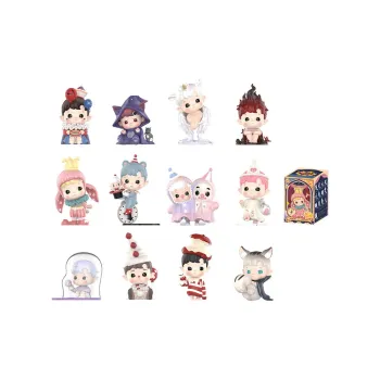 POP MART HACIPUPU Fantasy Night Collection Blind Box Products Single Mystery Box/Full Box 12 Pcs