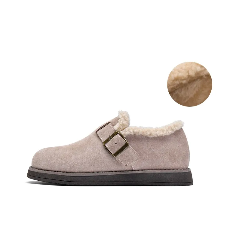 BASIC HOUSE Baijia Good Oubao Family Boken Oubao Boots Low-Top Casual Shoes Women's Pink-1