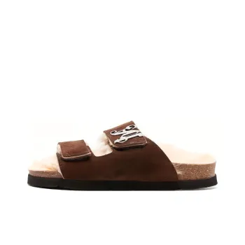 PALM ANGELS Quick Dry Slide Slippers Women's Brown