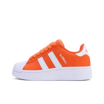 GLO BULL Skateboard Shoes Unisex Low Top Vibrant Orange
