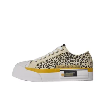 ARTICLE NO. Slip Resistant Low Top Canvas Shoes Unisex White Yellow