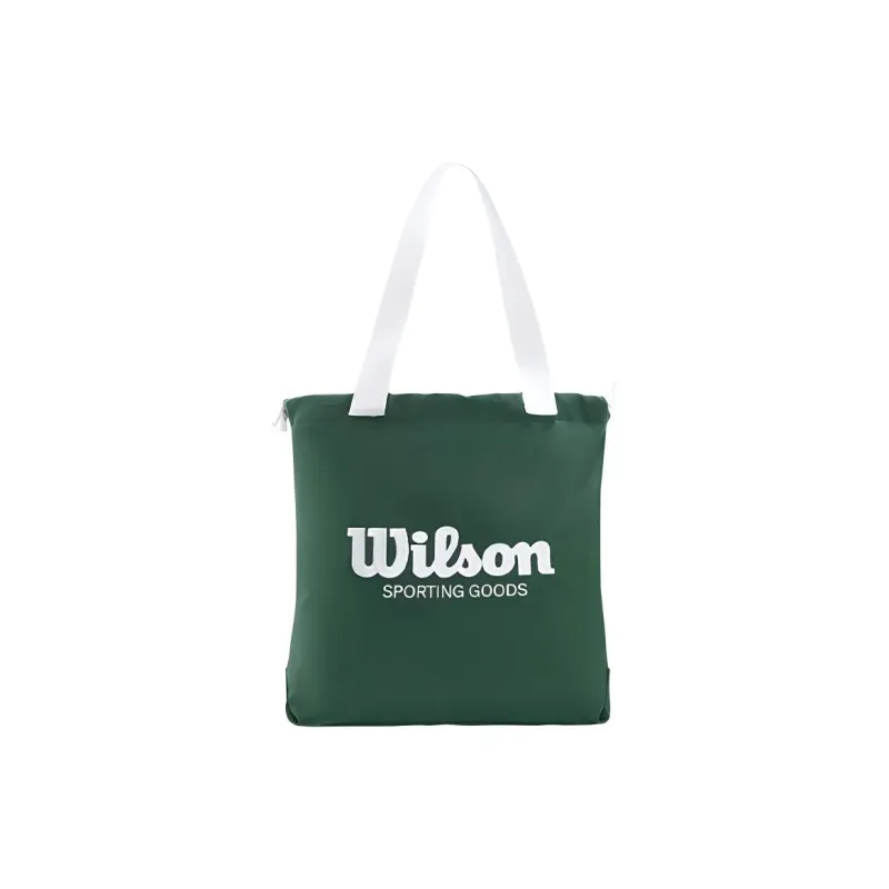 Wilson Polyester Tote Bag, Shopping Bag, Handbag, Shoulder Bag Regular Unisex Platane Green-0