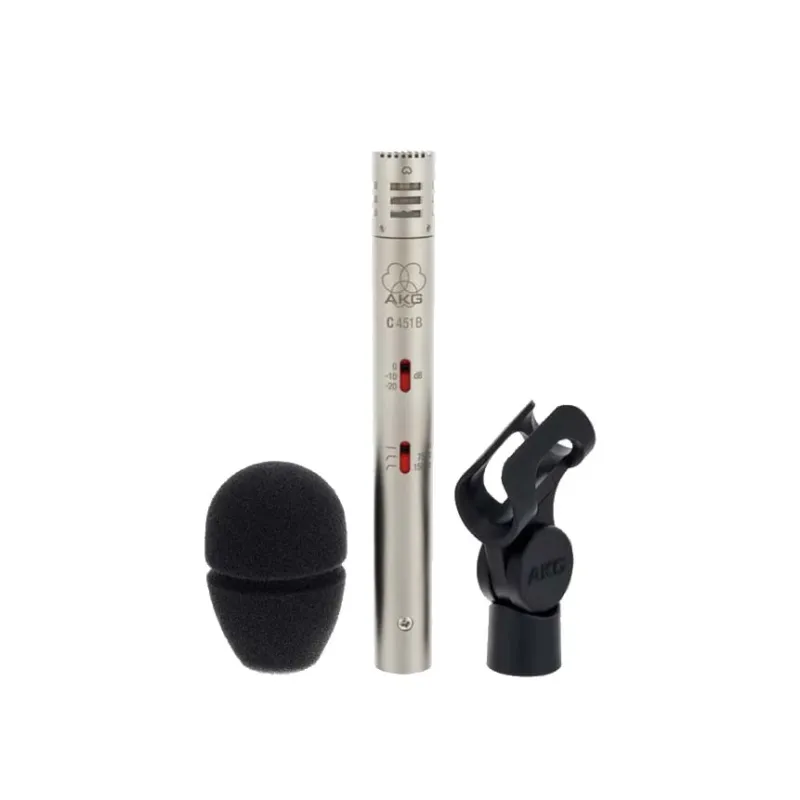 AKG C451B Reference Grade Small Diaphragm Condenser Microphone Microphones-2