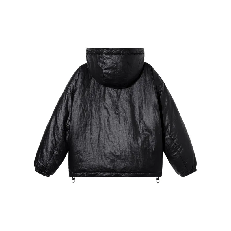 PSO Brand Puffer Jacket Unisex Black-1