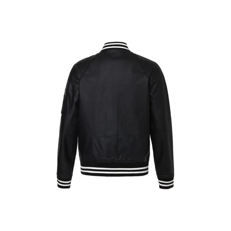 Converse Baseball Jacket Men's Black-1