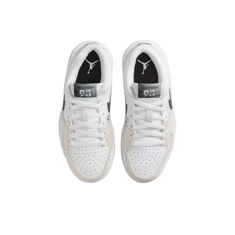 Jordan Stadium 90 Slip Resistant Low Top Kids Lifestyle Shoes White Unisex-3