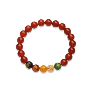 RboySe Cinnabar Bracelets Unisex