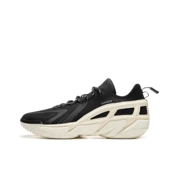 LiNing Anti Wool 4.5 Wear Resistant Low Top Basketball Shoes Men's Black White