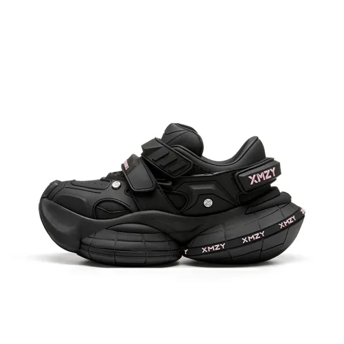 XMZY Interstellar Frisbee Series Stellar Core Hunter Wear Resistant Height Increasing Low Top Chunky Sneakers Unisex
