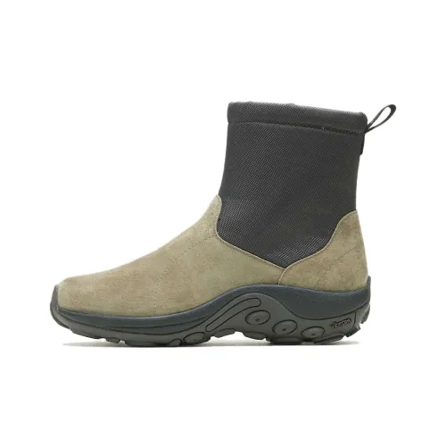 MERRELL Jungle Ankle Boots Unisex Gray Green