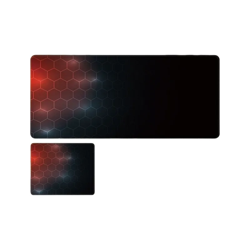 SHIBADU Rubber+Ji Fine Cloth Surface Tech Style Ergonomic Gaming Keyboard Pad Laptop Desk Pad For FPS Mouse Pads-4