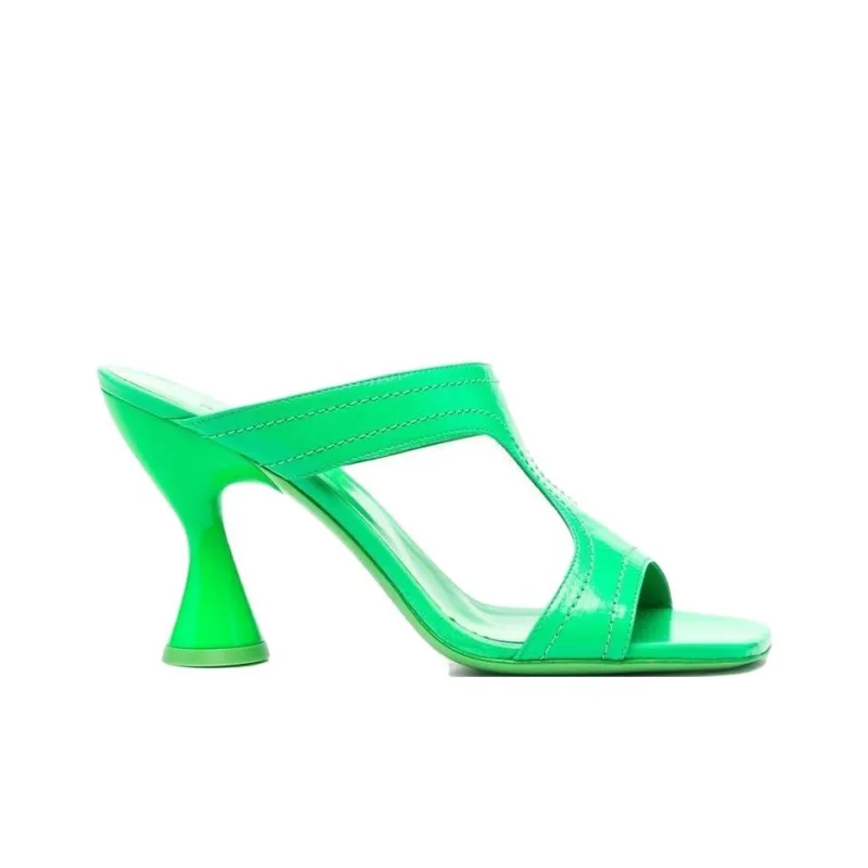 By Far 95mm Leather Sandals Women's-1