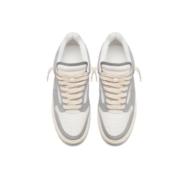 REPRESENT Reptor Low Top Casual Skateboard Shoes Men's White Gray-3