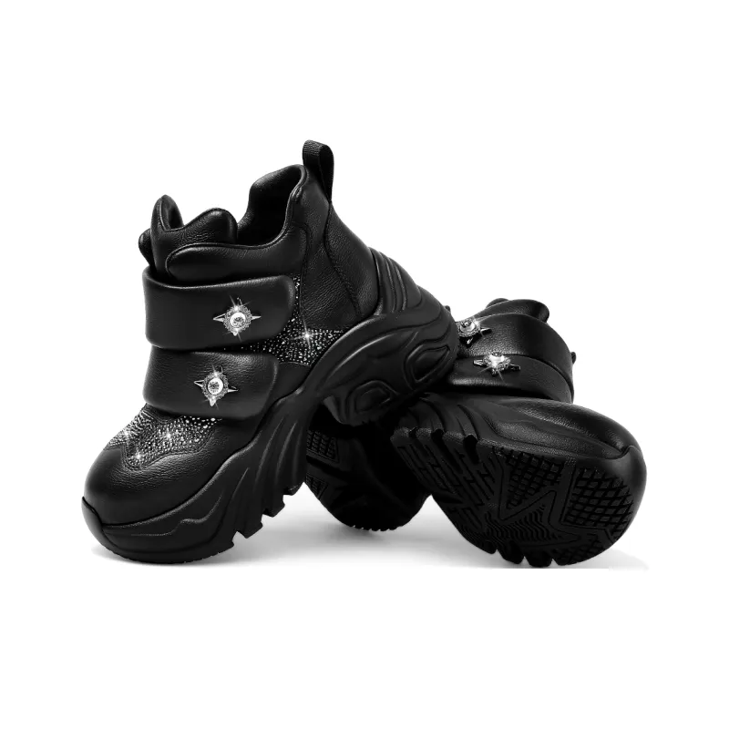 Hoov Height Increasing High-Top Chunky Sneakers Women's-8