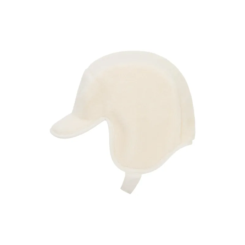 THE NORTH FACE Polyester, Wool Trapper Hats Kids' Ecru-1