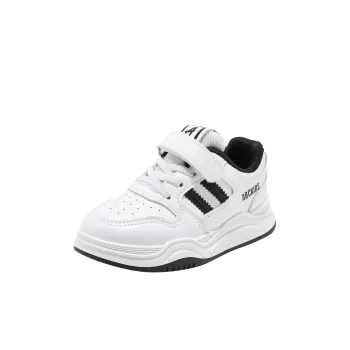 ABC KIDS Slip Resistant Anti Kick Lightweight Cushioning Kids Lifestyle Shoes Black Kids'