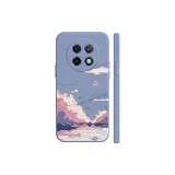 Lavender Gray-Landscape Illustration