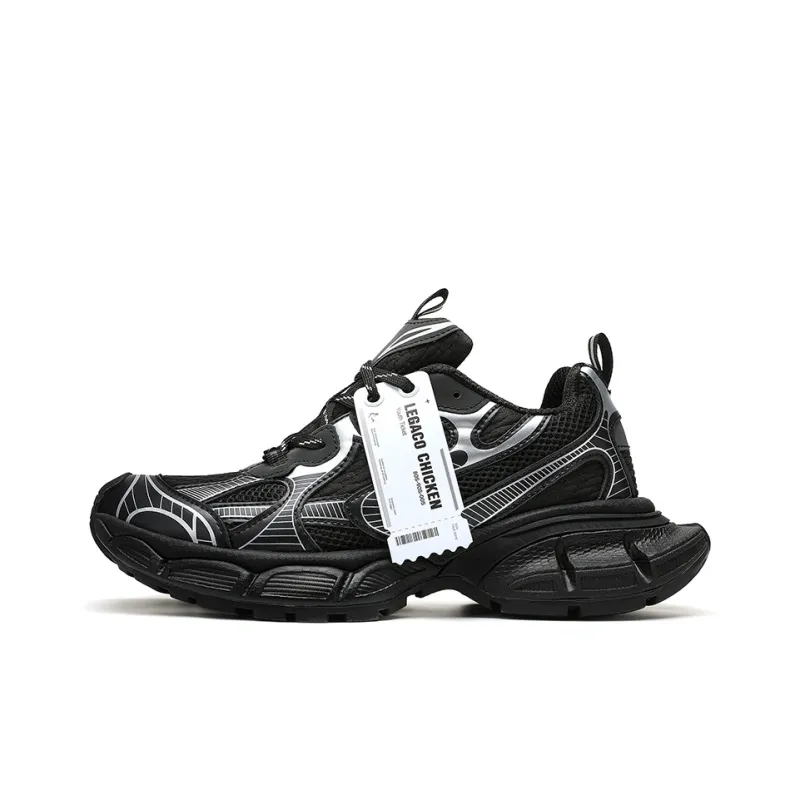 Legaco Chicken Cushioning Anti-Slip Wear-Resistant Breathable Height Increasing Low-Top Chunky Sneakers Unisex-6