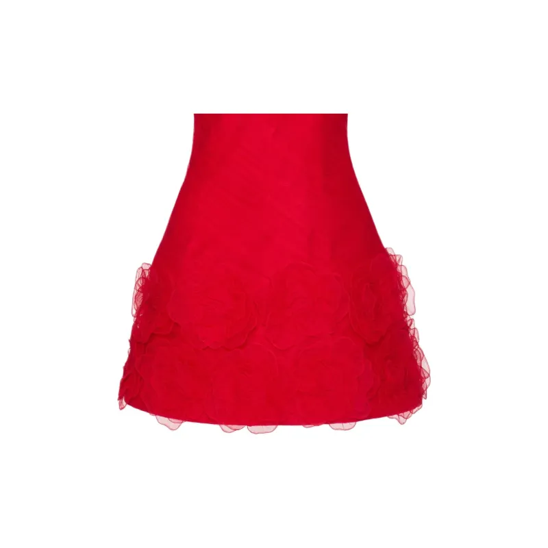 Valentino FW24 Sleeveless Dress Women's Red-5
