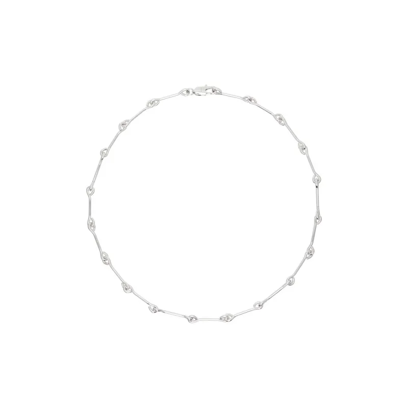 Laura Lombardi Brass Necklaces Women's Silver-0