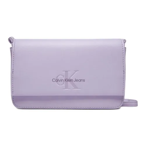 CALVIN KLEIN Polyurethane Crossbody Bag Shoulder Bag Women's Lilac