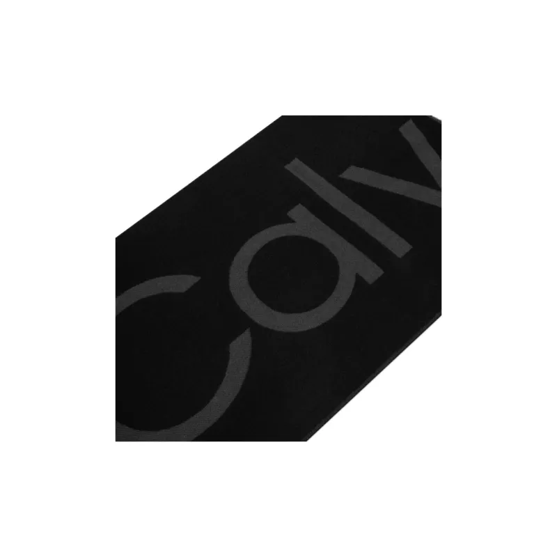 CALVIN KLEIN Knit Scarves Men's Space Black-3