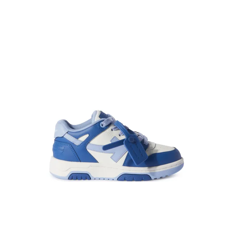 OFF WHITE Out Of Office Low Top Kids' Skateboarding Shoes Blue Kids'-1
