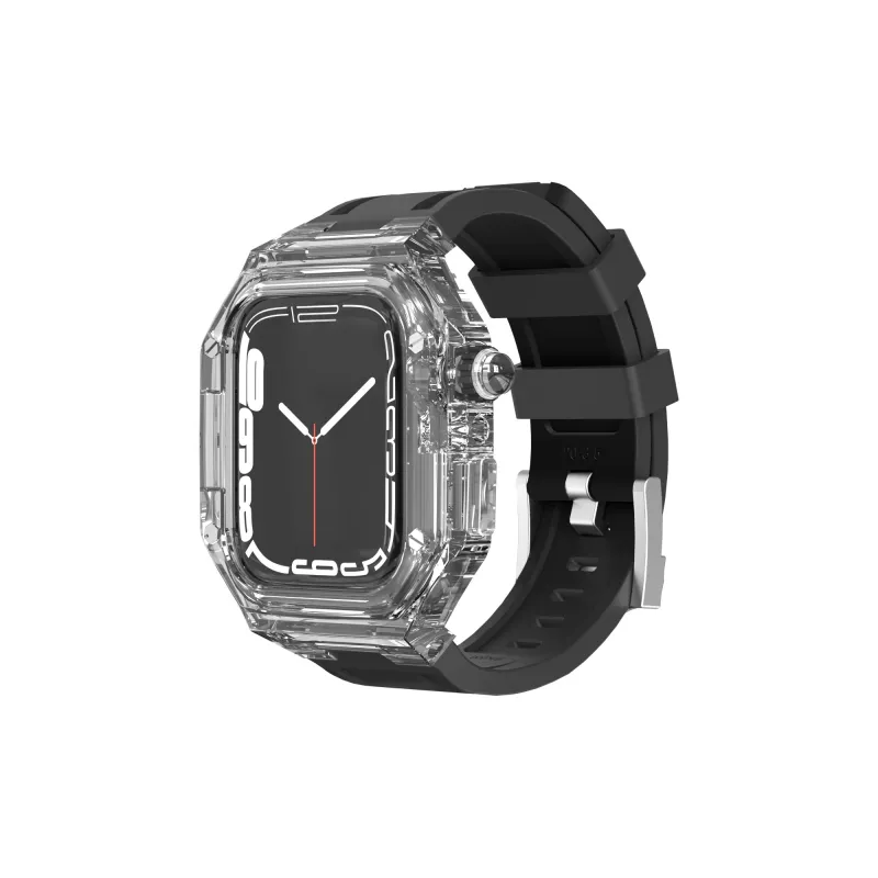MSSM Apple Compatibility Watch Band 16.76cm~21.33cm 46 Watch Dial Silicone Material-9