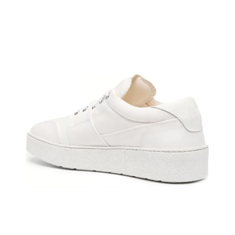 AMIPARIS Low Top Skateboard Shoes Men's White-3