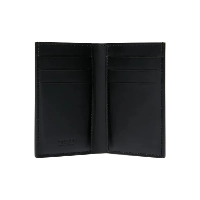 GOYARD Saint Pierre Canvas Card Holder Unisex Pitch Black-1