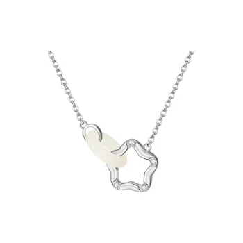 Red All Year Round Chalcedony Collarbone Chain Women's