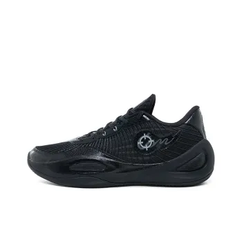RIGORER Reeves Generation Cushioning Anti Slip And Wear Resistant Low Top Basketball Shoes Men's Black
