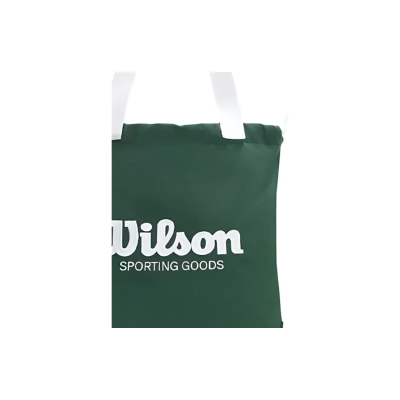 Wilson Polyester Tote Bag, Shopping Bag, Handbag, Shoulder Bag Regular Unisex Platane Green-3