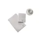 Ivory White (Bath Towels, Towels)