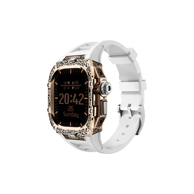 MSSM Watch Band Apple Compatibility Silicone Material-6