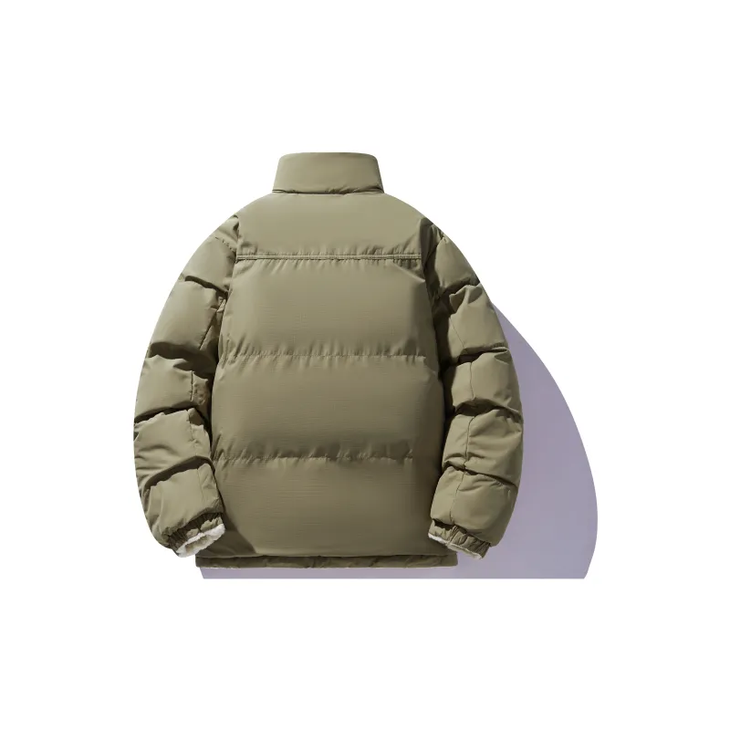 ZMOH Sherpa Puffer Jacket Unisex Couple's-5
