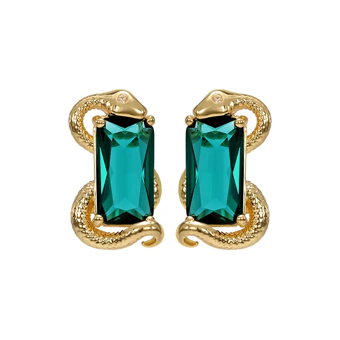Eternelle Faux Crystal Stud Earrings Women's-0
