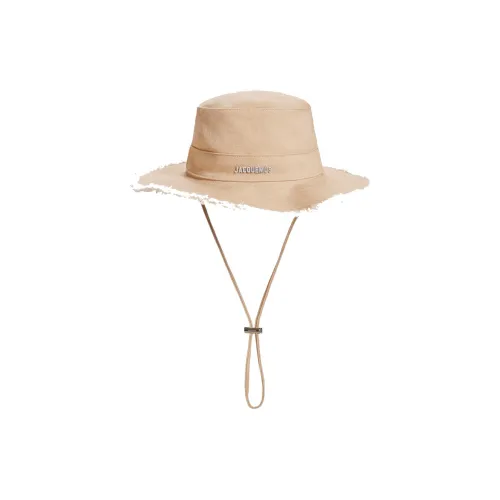 Jacquemus Cotton Bucket Hats Women's Brown