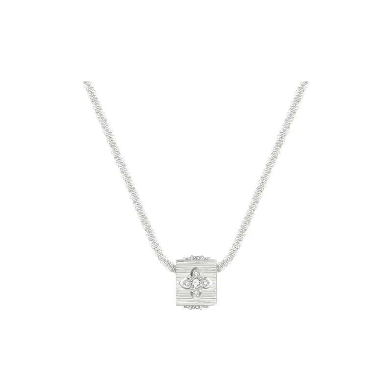 DESIGN CIRCLES S925 Silver Necklaces Women's-0