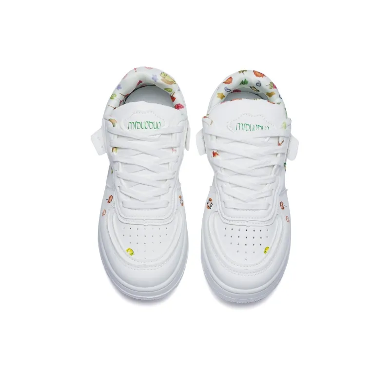 MEXICAN Abrasion Resistant Low Top Skateboard Shoes Women's-4