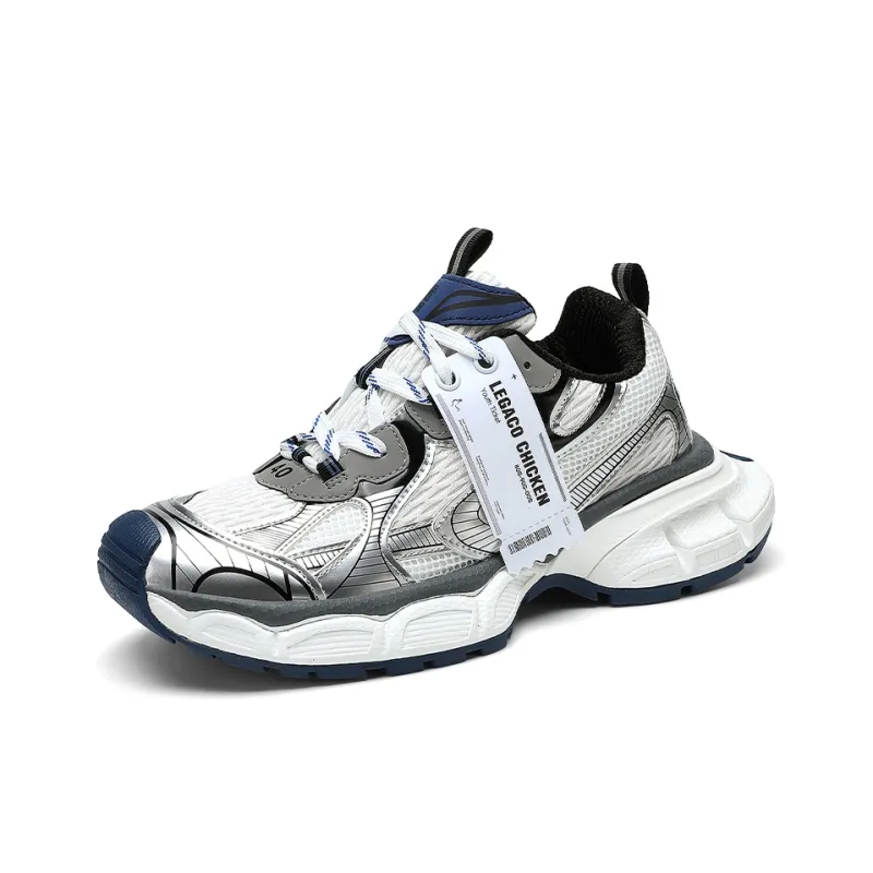 Legaco Chicken Cushioning Anti-Slip Wear-Resistant Breathable Height Increasing Low-Top Chunky Sneakers Unisex-19