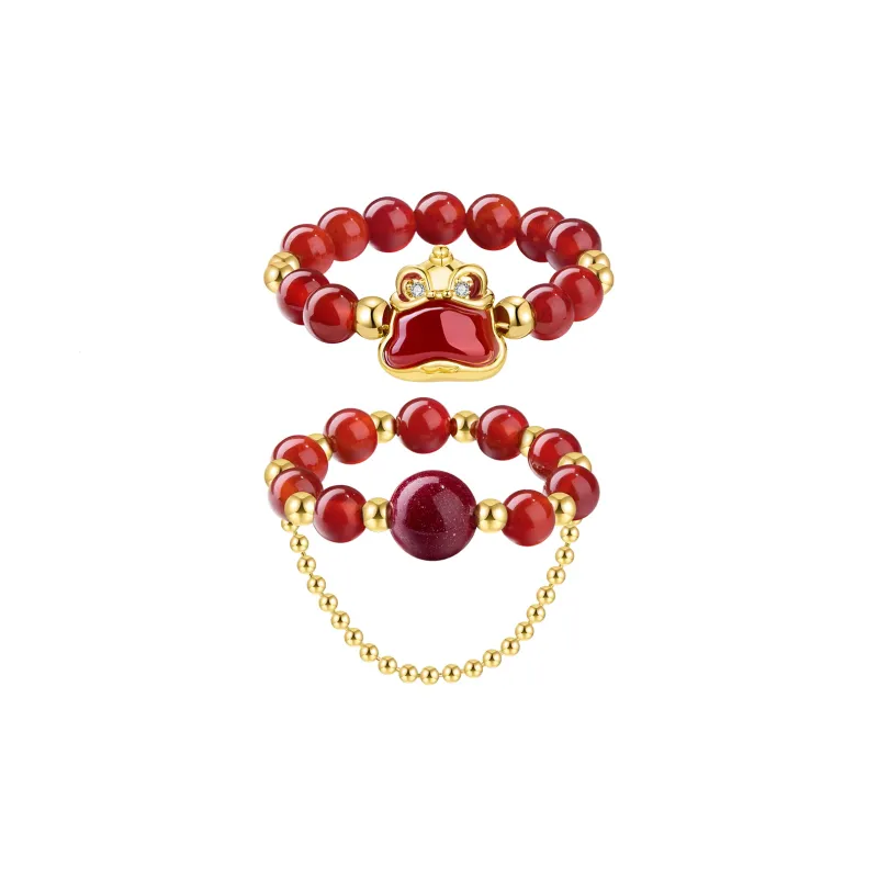 ZEGL Jade Rings Women's-10